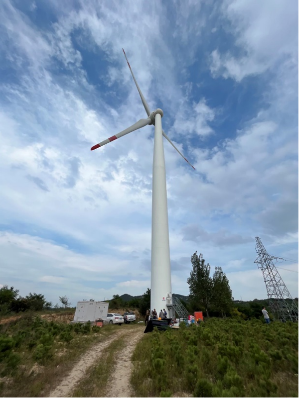 龙骏风能招远风电场A6、A17、A18三台风力发电机组基础加固项目